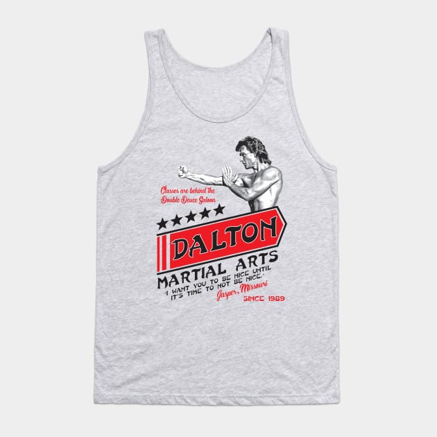 Dalton Martial Arts Tank Top by Alema Art